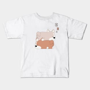 Sleepy Puppies Kids T-Shirt